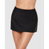 Separates Skirted Shaping Bikini Bottoms-Black