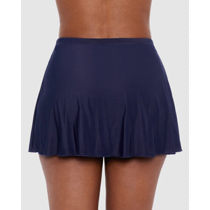 Separates Skirted Shaping Bikini Bottoms-Midnight