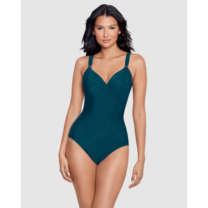 Razzle Dazzle Siren Crossover Shaping Swimsuit