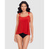 Dazzle Underwired Draped Tankini Top