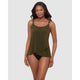 Dazzle Underwired Draped Tankini Top