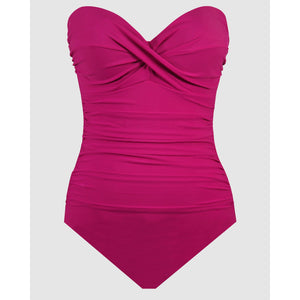 Rock Solid Madrid Strapless Shaping Swimsuit - Style Gallery