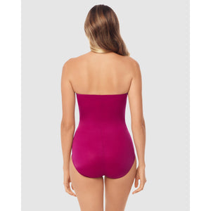 Rock Solid Madrid Strapless Shaping Swimsuit - Style Gallery