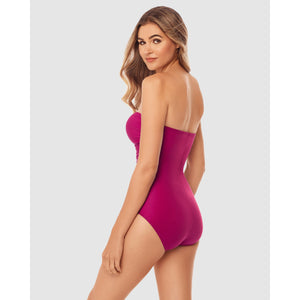 Rock Solid Madrid Strapless Shaping Swimsuit - Style Gallery