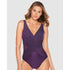 Illusionists Crossover Draped Shaping Swimsuit