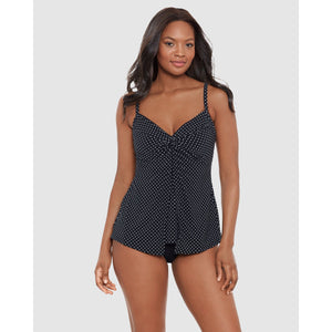 Pin Point Love Knot DD Cup Underwired Tankini Top - Style Gallery