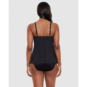 Pin Point Love Knot DD Cup Underwired Tankini Top - Style Gallery