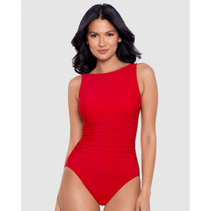 Rock Solid Regatta High Neck Tummy Control Swimsuit - Style Gallery