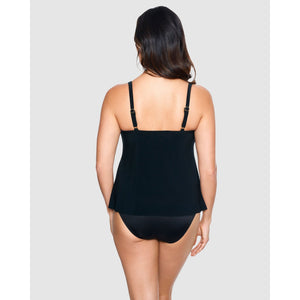 Razzle Dazzle Zing Loose Fit Tummy Hiding Tankini Top - Style Gallery