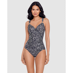 Shore Leave Siren Crossover Shaping Swimsuit - Style Gallery