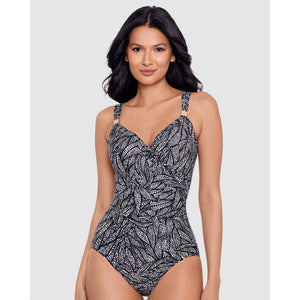 Shore Leave Siren Crossover Shaping Swimsuit - Style Gallery