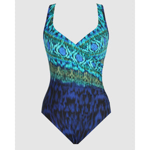 Alhambra It's a Wrap Underwired Tummy Control Swimsuit - Style Gallery