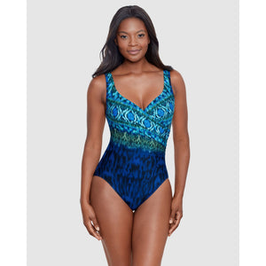 Alhambra It's a Wrap Underwired Tummy Control Swimsuit - Style Gallery