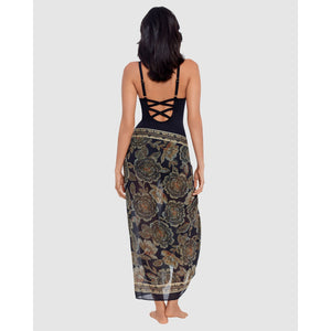 Petal Pusher Sarong Beach Coverup - Style Gallery