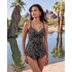 Petal Pusher Love Knot Slimming Underwired Tankini Top - Style Gallery