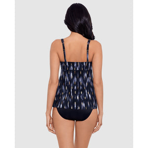 Bronze Reign Ayla V Neck Underwired Tankini Top - Style Gallery