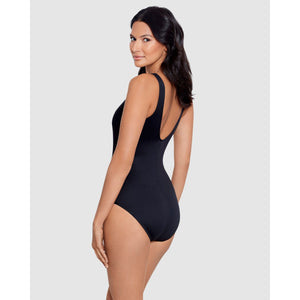 Rock Solid Tulia Underwired High V Neck Shaping Swimsuit - Style Gallery