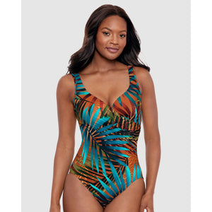 Tamara Tigre It's a Wrap Underwired Tummy Control Swimsuit - Style Gallery