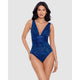 Dot Com Odyssey Plunge Tummy Control Swimsuit - Style Gallery