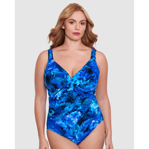 Sous Marine Revele Plus Size One Piece Shaping Swimsuit - Style Gallery