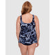 Tropica Toile Ursula High Neck Underwired Plus Size Tankini Top - Style Gallery