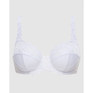 Coton d'Arum Organic Cotton Underwire Bra-White