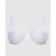 Coton d'Arum Organic Cotton Underwire Bra-White