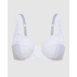 Coton d'Arum Organic Cotton Underwire Bra-White