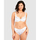 Coton d'Arum Organic Cotton Underwire Bra-White