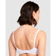 Arum Underwired Balconette Lace Bra-White