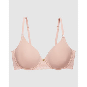 Bliss Perfection Smooth Wired T-Shirt Bra Rose Beige