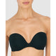 Minimal Lightly-Padded Convertible-to-Strapless Bra Black