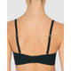 Minimal Lightly-Padded Convertible-to-Strapless Bra Black