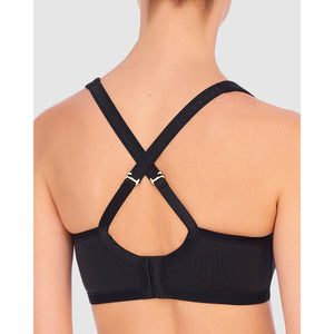 Yogi Padded Underwired High Impact Sports Bra Black