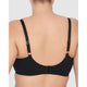 Statement Supportive Full Figure Wired Lace Bra Black/Cafe