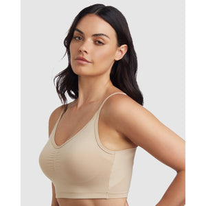 No 'Side Show' Crop Top Style Shapewear Bralette