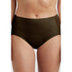 Light Shaping High Waist Everyday Shapewear Brief-Black/Warm Beige (Pack of 2)