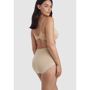 Light Shaping High Waist Everyday Shapewear Brief-Warm Beige/Warm Beige (Pack of 2)