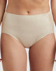 Light Shaping High Waist Everyday Shapewear Brief-Warm Beige