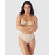 Light Shaping High Waist Everyday Shapewear Thong-Warm Beige