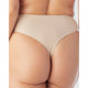 Light Shaping High Waist Everyday Shapewear Thong-Warm Beige