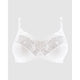 Coton d'Arum Wirefree Organic Cotton Bra-White