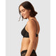 The Friday Sheer Recycled Lace Underwire Bra-Black