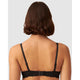 The Friday Sheer Recycled Lace Underwire Bra-Black