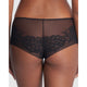 Flora Sheer Lace Hipster Girl Brief Black