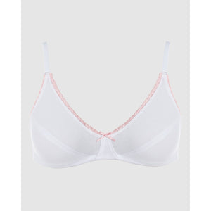 My First Bra Pure Cotton & Lace Bra 2 Packs