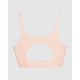 Lola Cotton Crop Top High Neck Teen Bra