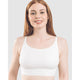 Lola Cotton Crop Top High Neck Teen Bra (2 Packs)