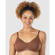 Posie Racerback Wirefree T-Shirt Style Teen Bra Single