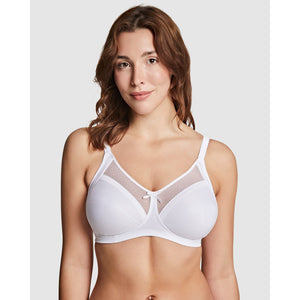 Charlotte Cotton-Lined Full Bust Wirefree Support Bra - Style Gallery